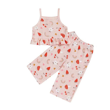 Summer Vibes Pink Toddler Set