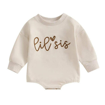 Long Sleeve Lil Sis Baby Bodysuit