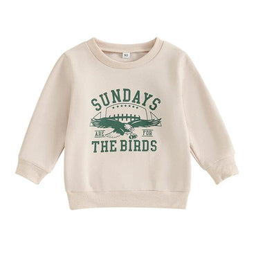 Fly Eagles Fly Toddler Sweatshirt Beige 9-12 M
