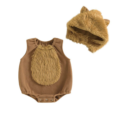 Sleeveless Wolf Baby Costume