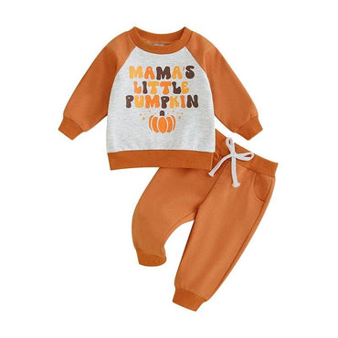 Long Sleeve Mama's Little Pumpkin Baby Set