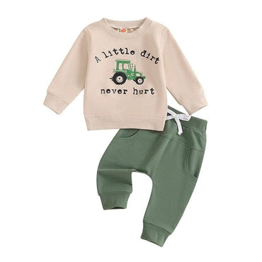 Long Sleeve Little Explorer Baby Set