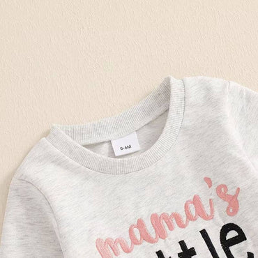 Long Sleeve Mama's Little Love Baby Set