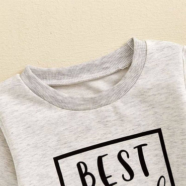 Best Dad Ever Solid Pants Baby Set