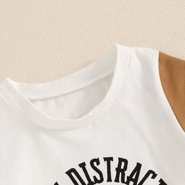 Short Sleeve Snacks Baby Set