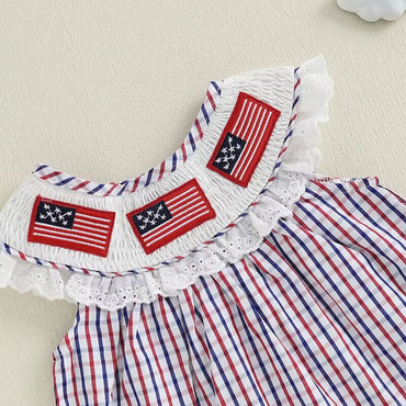 4th of July Vintage Plaid Toddler Set