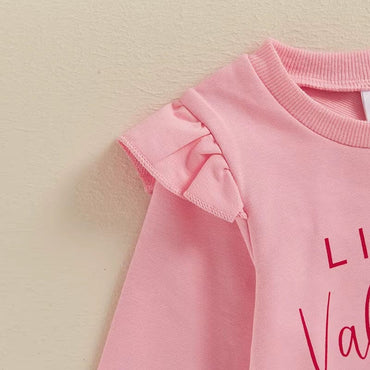 Long Sleeve Little Valentine Baby Set