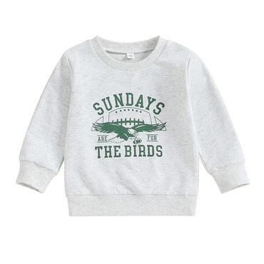 Fly Eagles Fly Toddler Sweatshirt Gray 9-12 M