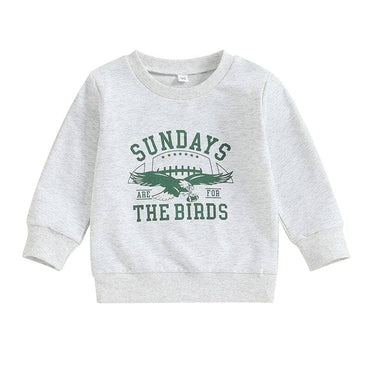 Fly Eagles Fly Toddler Sweatshirt Gray 9-12 M