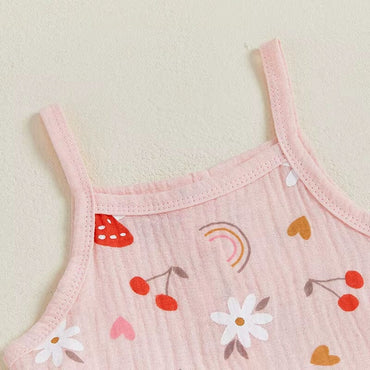 Summer Vibes Pink Toddler Set