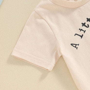 Short Sleeve Little Explorer Baby Set