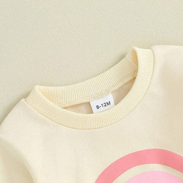 Solid Rainbow Baby Set