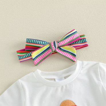 Short Sleeve Mexican Fiesta Baby Set