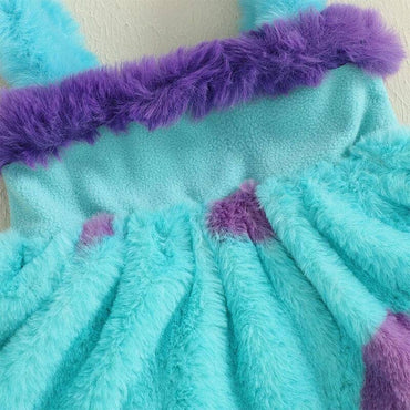 Sleeveless Fluffy Baby Costume