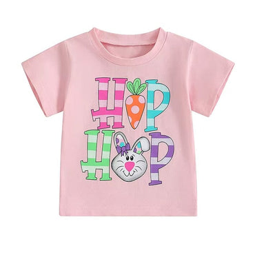 Hip Hop Easter Toddler Tee Pink 9-12 M