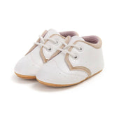Solid Lace Up Baby Sneakers