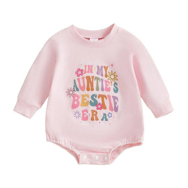 Auntie's Bestie Era Baby Bodysuit Pink 0-3 M