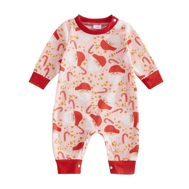Long Sleeve Christmas Baby Jumpsuit