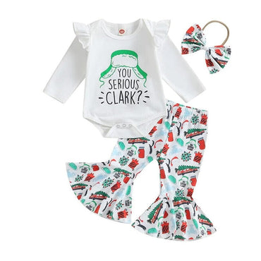 You Serious Clark Christmas Baby Set