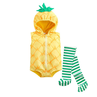 Striped Pineapple Baby Costume