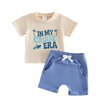 Short Sleeve Cruise Era Baby Set