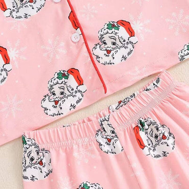 Santa Clause Toddler Pajama Set