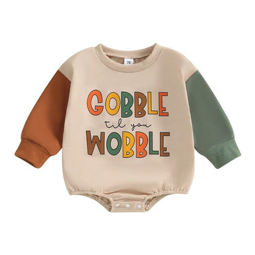 Gobble Til You Wobble Baby Bodysuit