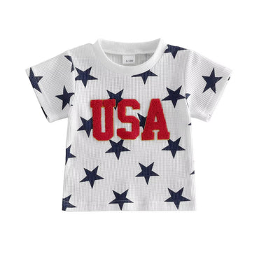 USA Waffle Toddler Tee