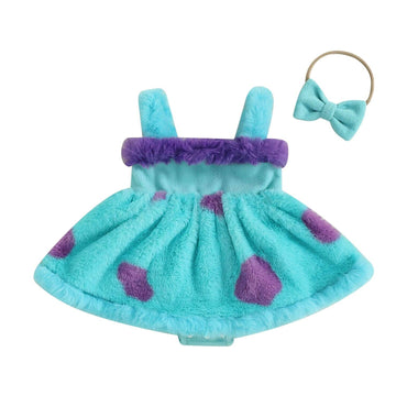 Sleeveless Fluffy Baby Costume