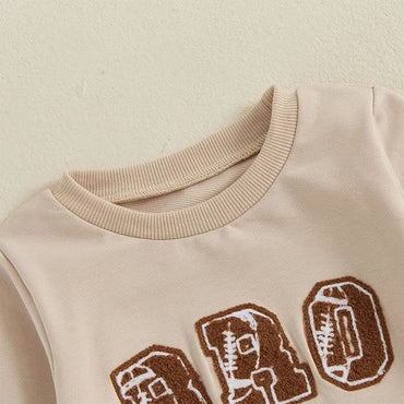 Long Sleeve Football Bro Baby Set