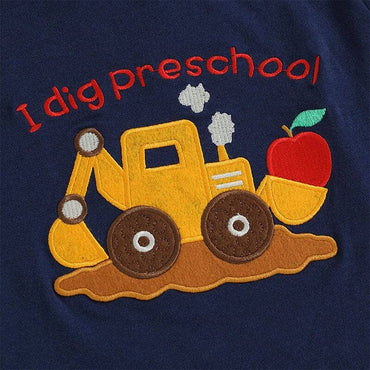 Short Sleeve I Dig Preschool Toddler Set
