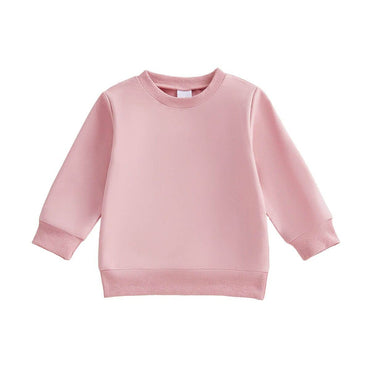 Solid Baby Sweatshirt Pink 3-6 M