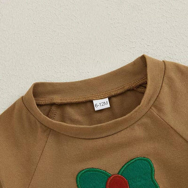 Christmas Gingerbread Toddler Dress