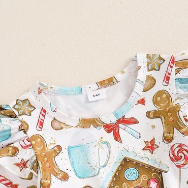 Christmas Vibes Toddler Dress