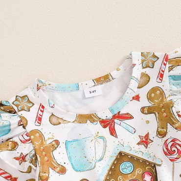 Christmas Vibes Toddler Dress