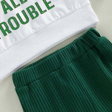 Part Irish All Trouble Toddler Set