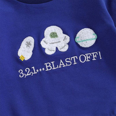 Long Sleeve Space Baby Bodysuit