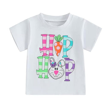 Hip Hop Easter Toddler Tee White 9-12 M