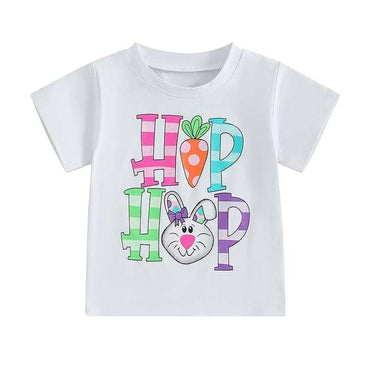 Hip Hop Easter Toddler Tee White 9-12 M