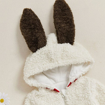 Long Sleeve Plush Puppy Baby Costume