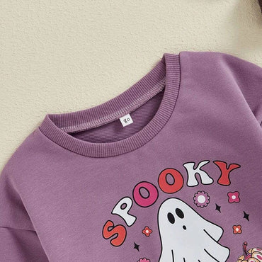 Long Sleeve Spooky Season Baby Bodysuit
