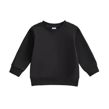 Solid Baby Sweatshirt Black 3-6 M