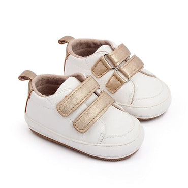 Velcro Baby Sneakers Gold 1
