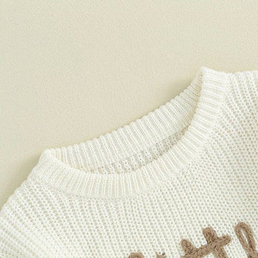 Little Sister Knitted Baby Sweater