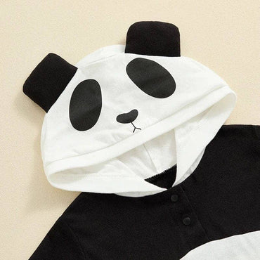 Short Sleeve Panda Baby Costume