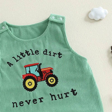 Little Dirt Never Hurt Baby Jumpsuit
