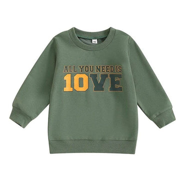 Packers Love Toddler Sweatshirt Green 2T