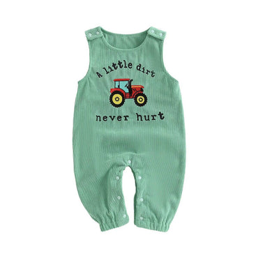 Little Dirt Never Hurt Baby Jumpsuit