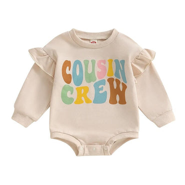 Cousin Crew Ruffled Baby Bodysuit