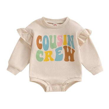 Cousin Crew Ruffled Baby Bodysuit